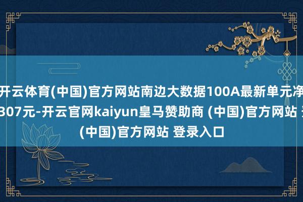 开云体育(中国)官方网站南边大数据100A最新单元净值为0.7307元-开云官网kaiyun皇马赞助商 (中国)官方网站 登录入口