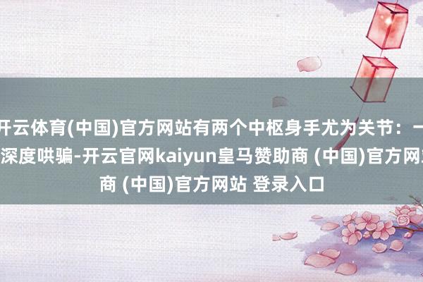 开云体育(中国)官方网站有两个中枢身手尤为关节：一是AI时间的深度哄骗-开云官网kaiyun皇马赞助商 (中国)官方网站 登录入口